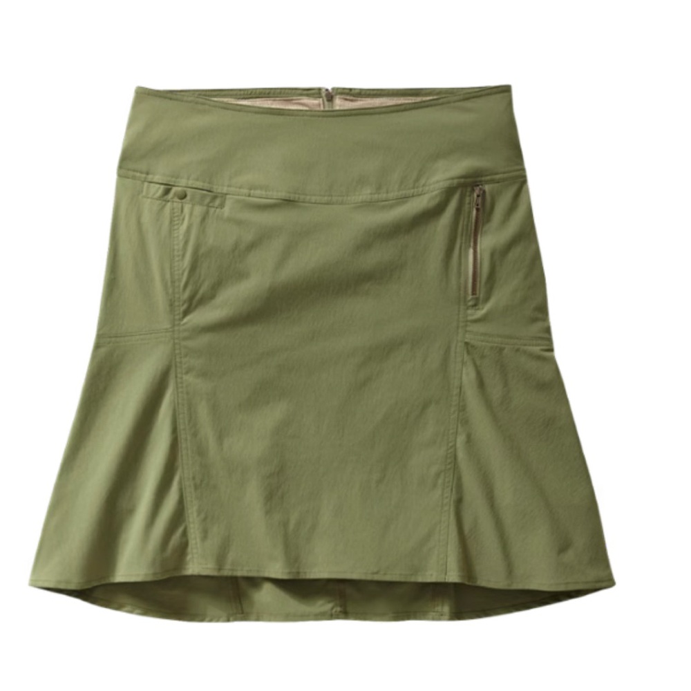 Royal Robbins Discovery Strider Olive Green Women's Skirt